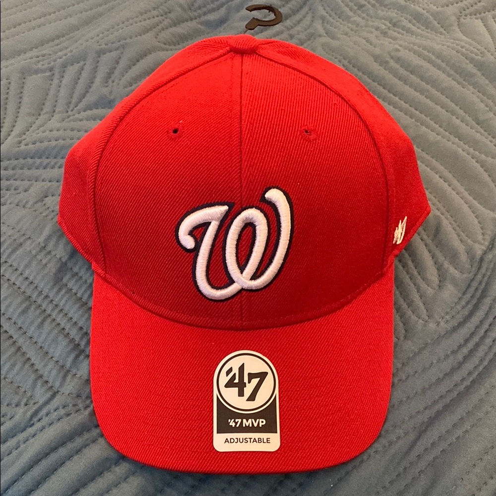 47 Brand Washington Nationals Red Baseball Cap